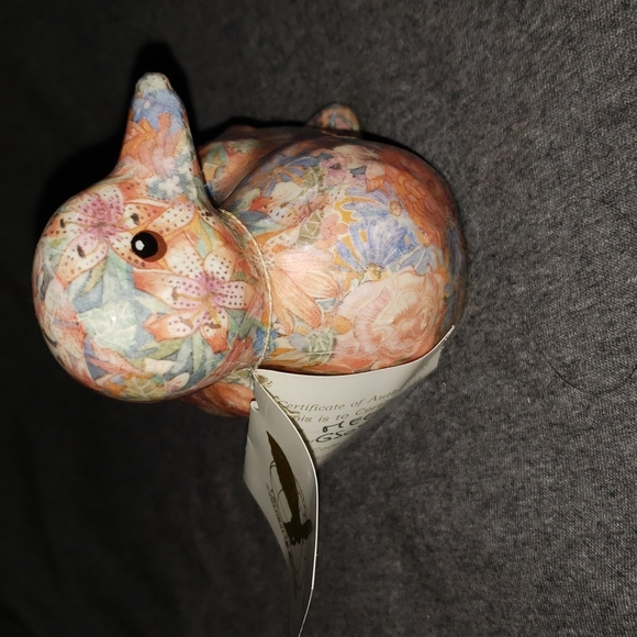 Mikasa France Global Studios Pastel Decoupage Duck -Mee - Picture 5 of 8